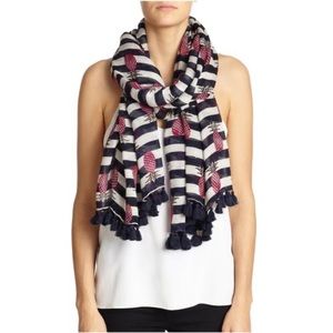 Tory Burch Tassel scarf wrap